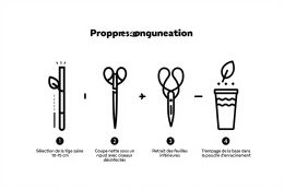 Repiquage plantes tropicales : technique pas à pas