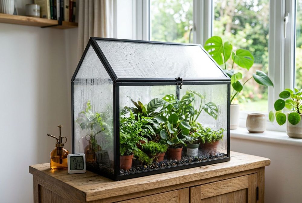 Mini serre tropicale : guide pour vos plantes d'intérieur