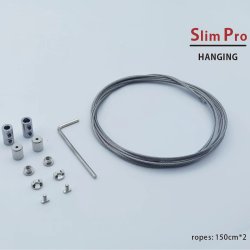 Kit de suspension réglable pour rampe LED
