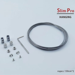 Kit de suspension réglable pour rampe LED